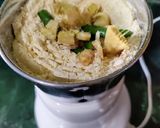 A picture of step 7 of Idlis with Chana dal Chutney.