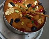 एगलेस फ्रूट प्लम केक ऑन गैस स्टोव (Eggless Fruit Plum Cake On Gas Stove ki recipe in hindi) रेसिपी चरण 13 फोटो