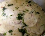 A picture of step 10 of Semolina / rava upma.
