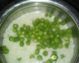 A picture of step 13 of Chole With mutter chawal & jeera alu.