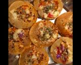 A picture of step 4 of Pizza puri.
