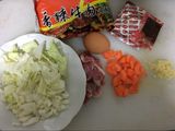 風味炒泡麵（清冰箱料理）