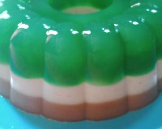 Puding Lumut Cendol (+tips) - Step 16
