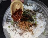 A picture of step 3 of Rice Cutlet.