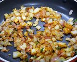 A picture of step 3 of Crispy Bread Onion Kachoris.