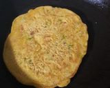 A picture of step 6 of Multi Flour Veggie Pancake.