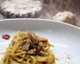 Foto langkah ke 2 dari resep Spaghetti Aglio Olio Tuna.