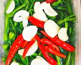 Hình bước làm 8 của món Rau muống ngâm chua ngọt