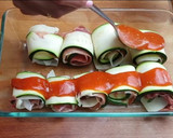 Foto del paso 5 de la receta: ROLLITOS DE Calabacín, Jamón SERRANO Y QUESO