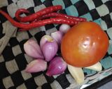 Foto langkah ke 2 dari resep Sambal udang puyuh.