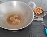 Foto langkah ke 3 dari resep Udang Saus Padang campur Tahu - Pedas Sedang.