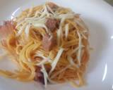 Sausage spaghetti with cheese recipe step 5 photo