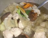 Hình bước làm 2 của món Canh bóng thả