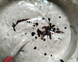 Foto langkah ke 3 dari resep Brownies Kukus Ketan Hitam.