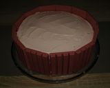 Φωτογραφία βήματος 4 της συνταγής Kitkat ruby cake-Oι 50 αποχρώσεις του ροζ💖🎀