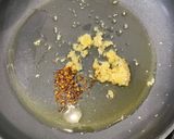 A picture of step 9 of Benford’s Lemon Pasta.