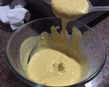 A picture of step 1 of Boondi Firni Kalakand Cake.