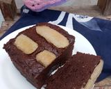 Foto langkah ke 4 dari resep Bolu Pisang Cokelat Eggless.