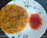 A picture of step 4 of Oats Palak Pancake.