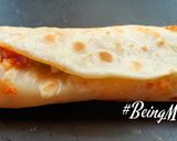 A picture of step 8 of Paneer Tikka Roll.