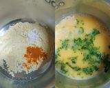 A picture of step 1 of Farsan Kadhi.