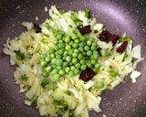 A picture of step 8 of Chinese Egg Fried Rice.