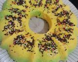 Foto langkah ke 12 dari resep Bolu Kukus Jagung Pandan Susu.