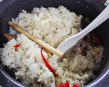 Foto langkah ke 8 dari resep 167》Nasi Bakar Ayam Kemangi & Tips.
