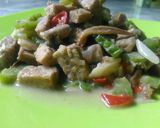 Foto langkah ke 5 dari resep Lodeh pare pete bumbu iris (no pait).