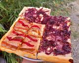 Foto del paso 10 de la receta: Pizza de Morrón Asado y Fugazzeta