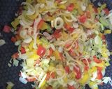 Foto del paso 2 de la receta Falso arroz (de coliflor) guisado con pollo