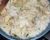 Foto del paso 6 de la receta: Bollos de papa y verduras🥕🥔 con arroz al champiñón🍄🍚
