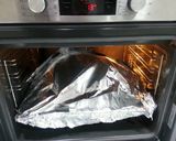 A picture of step 2 of Roast turkey with festive stuffing.