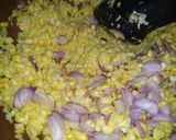 Foto langkah ke 2 dari resep Bakwan Jagung Simpel (sejenis perkedel atau ampal).