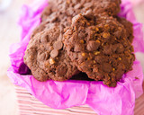 Foto del paso 3 de la receta: Galletas de muesli y chocolate