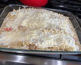 A picture of step 6 of Seafood Lasagna.