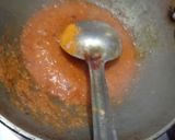 A picture of step 3 of Dal makhni.