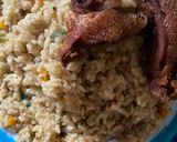 A picture of step 6 of Coconut rice.