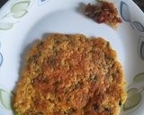 A picture of step 6 of Leftover khichdi chilla.