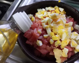 Foto del paso 2 de la receta: Huevo duro y tomate