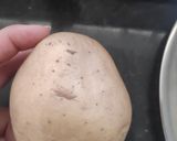 A picture of step 1 of Potato Pan Cake.