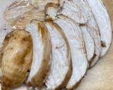 A picture of step 2 of Roasted chicken breast sandwich.