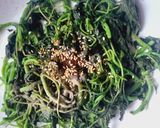 Foto langkah ke 3 dari resep 247. Sigeumchi Namul (Spinach Korean Side Dish 5 menit).