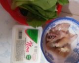 Hình bước làm 1 của món Canh tàu hủ non với ức gà