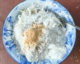 Foto langkah ke 2 dari resep Bakwan Tempe Kacang Sayur.