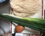 蛋煎麻油麵線的食譜步驟1照片