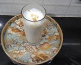 A picture of step 4 of Kesar Lassi.