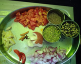 தக்காளிக் கார குழம்பு ரெசிபி ஸ்டேப் 1 புகைப்படம்