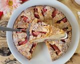 Une image de l'étape 6 de Gâteau au yaourt tout léger aux fraises.