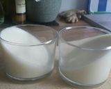 Φωτογραφία βήματος 5 της συνταγής Pannacotta δίχρωμη με 3 υλικά και 2 σάλτσες φρούτων !!!!🍮